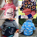 Räubärhoodie Baby Gr. 62-92