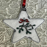 Stickdatei - Christbaumschmuck STERNE Single Line - Sewando