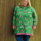 Hoody&Kleid DALINA Schnittmuster+Nähanleitung Gr. 44-58 | BU 116-155 CM : - Sewando