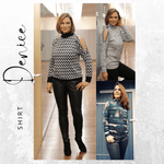 Schnittmuster Shirt DENICE 34-50 : - Sewando