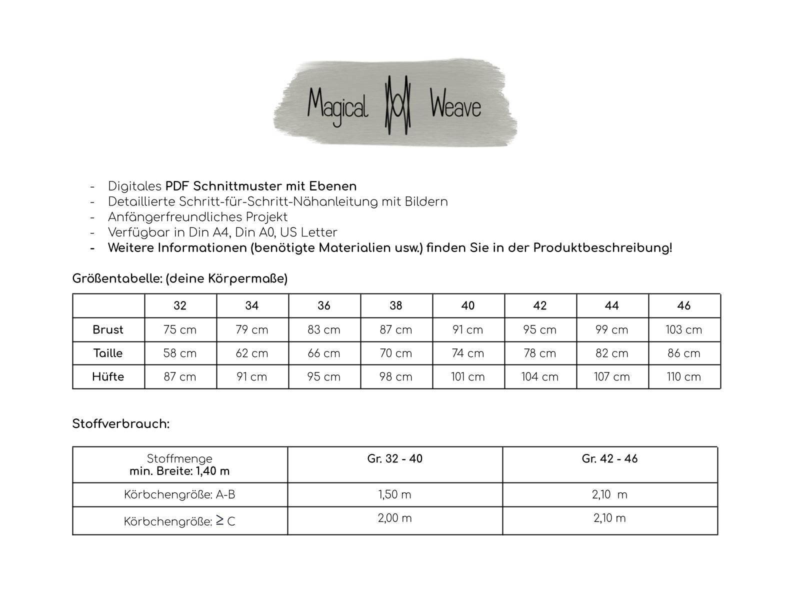 Schnittmuster Kurzer überkreuzter Pulli NORA - Gr. 32 - 46 - Sewando