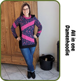 Schnittmuster Damenhoodie "All in one"