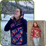 Schnittmuster Damenhoodie "All in one"