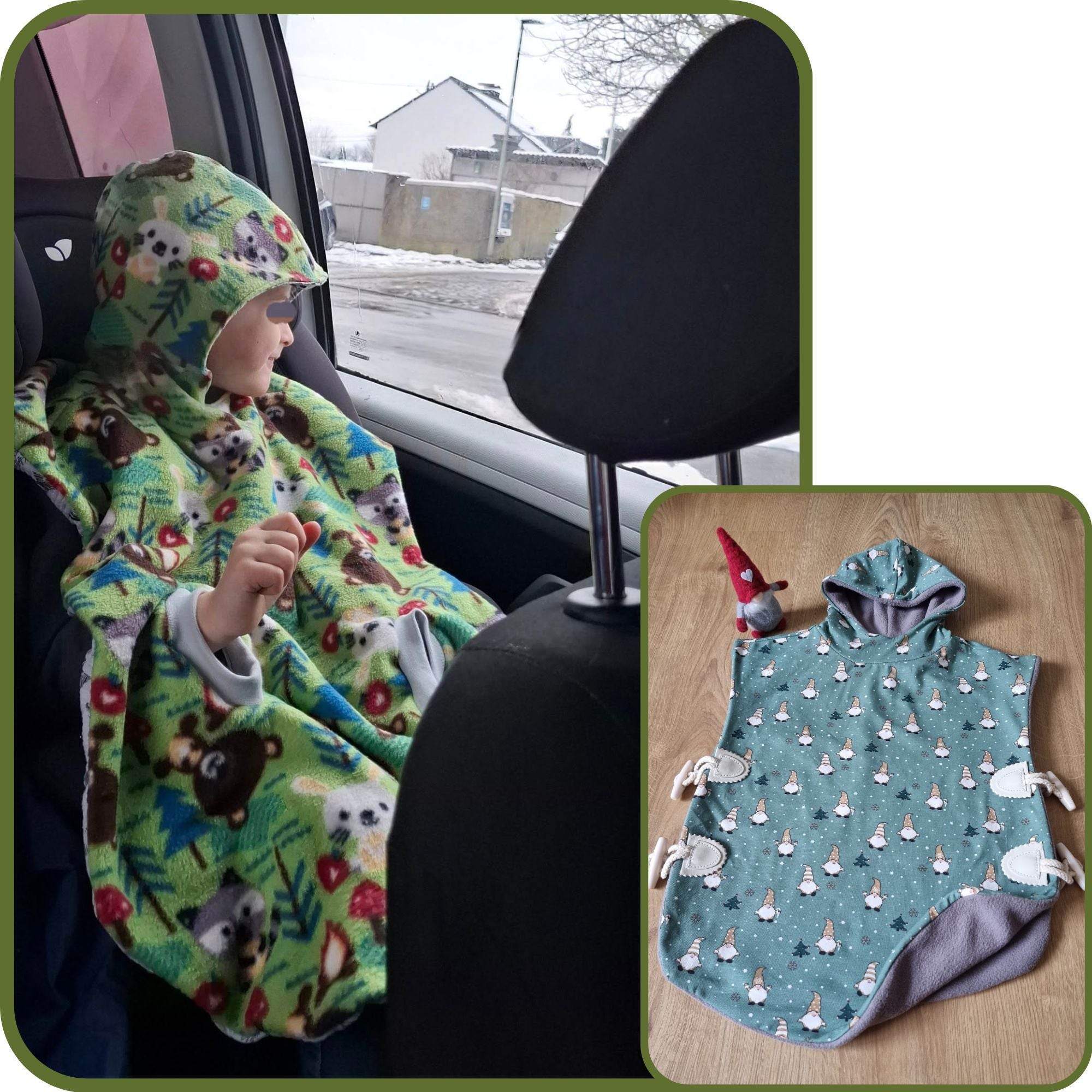 Schnittmuster Autoponcho - Sewando