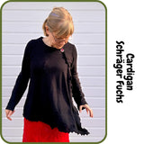 Schnittmuster Cardigan "Schräger Fucs"
