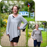 Schnittmuster Cardigan "Schräger Fucs"