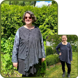 Schnittmuster Cardigan "Schräger Fucs"