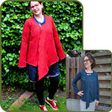 Schnittmuster Cardigan "Schräger Fucs"
