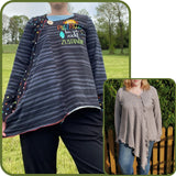 Schnittmuster Cardigan "Schräger Fucs"