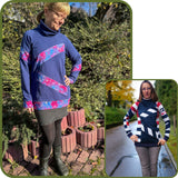 Schnittmuster Damenhoodie "All in one"