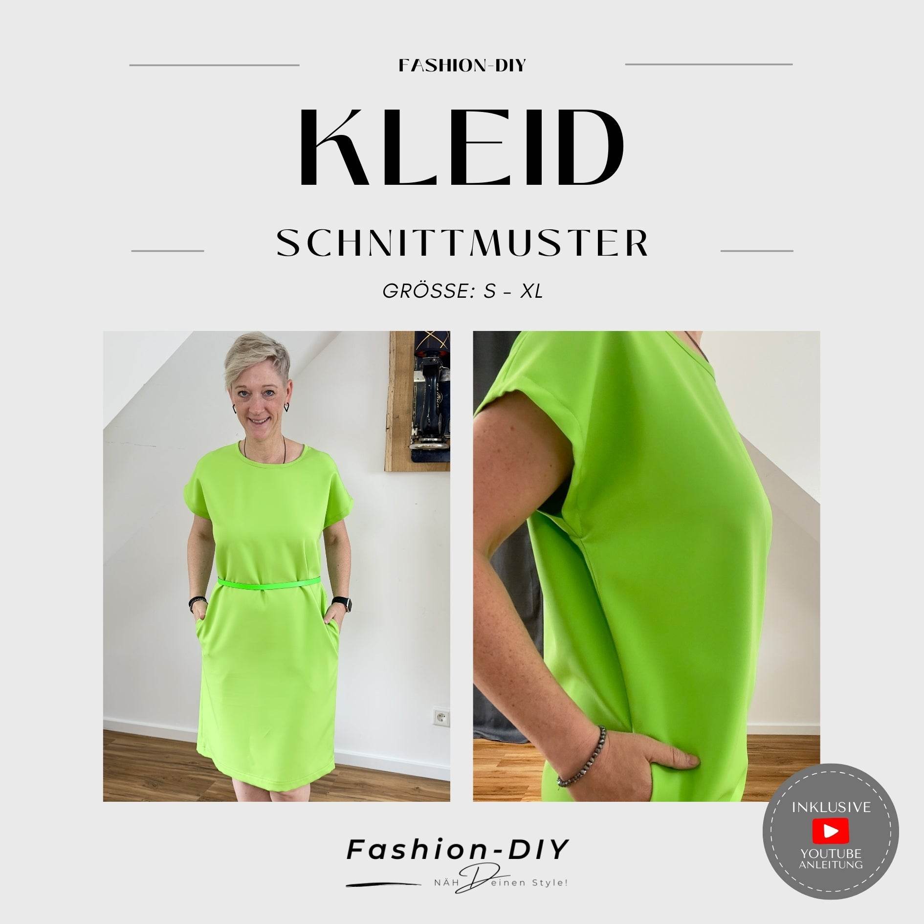 E-Book und Schnittmuster | Kleid S-XL - Sewando