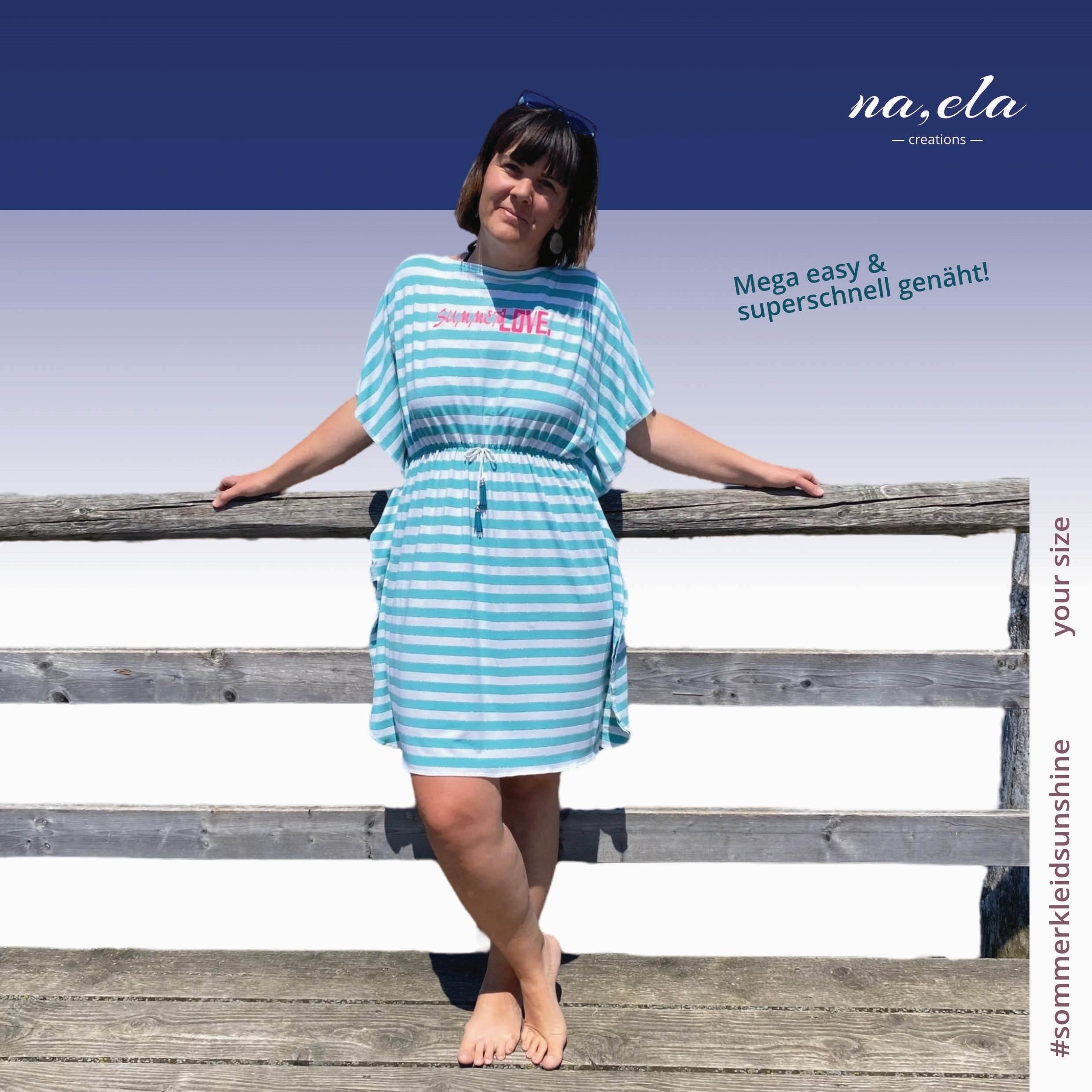 Schnittmuster Sommerkleid Sunshine, your size : - Sewando