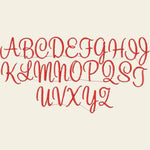 Stickdatei Schrift ca. 70mm ABC Buchstaben Zahlen Monogramm Set 397c - Sewando