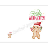 Weihnachtskarte 1 zum Ausdrucken