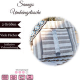 Sannys Umhängetasche - 2 Größen - EBook und Nähanleitung - Sewando