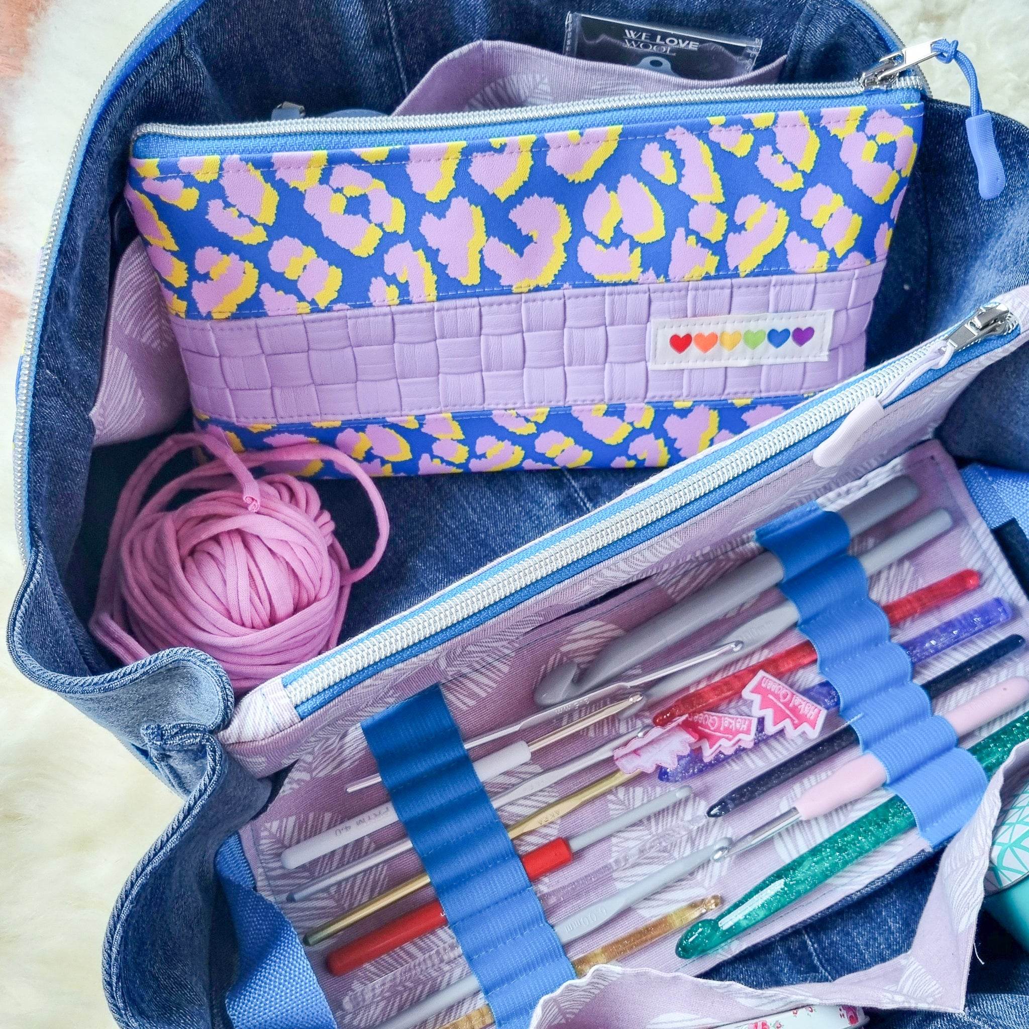 ohKristini * Freebook - Schnittmuster * Pochette / Schmink- / Zusatz - Täschchen - Sewando