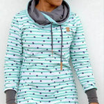 Schnittmuster Hoodie JOLINE Gr. XS-XXXL+ gratis Plotterdatei : - Sewando