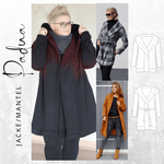 Schnittmuster Mantel/ Jacke PADUA XS-XXL : - Sewando
