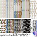 Digiset „Leopold von Schildkröte“ Digipaper, Digistamp - Sewando
