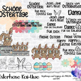 Digiset „Kai-Uwe, Osterhase“ Digipaper, Digistamp - Sewando