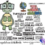 Digiset „Leopold von Schildkröte“ Digipaper, Digistamp - Sewando
