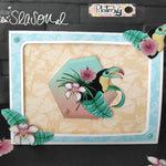 Digipapier Hawaii-Blumen Vol. 4, Druckvorlage, Digipaper - Sewando
