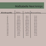 Schnittmuster Next knirps A0/A4 Gr. 74 bis 152 - Sewando