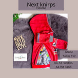Schnittmuster Next knirps A0/A4 Gr. 74 bis 152 - Sewando