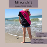 Schnittmuster Mirror Kindershirt A0/A4 Gr. 110 bis 158 - Sewando