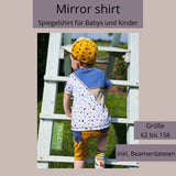 Schnittmuster Mirror Shirt Beamerversion Gr. 62. bis 158 - Sewando