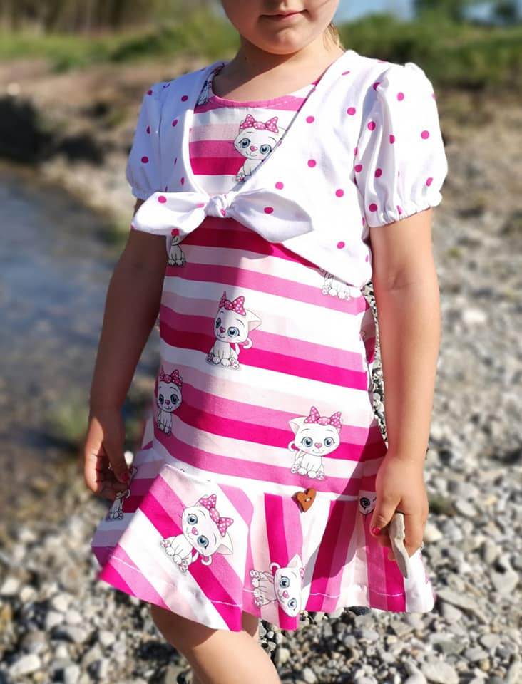 Happy SUNdrina - Gr 74-164 - Tunika + Kleid + Bolero Schnittmuster - Sewando