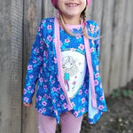 Happy Lysan - Gr 86 - 164 - Shirt mit Cardigan + Mantel Schnittmuster - Sewando