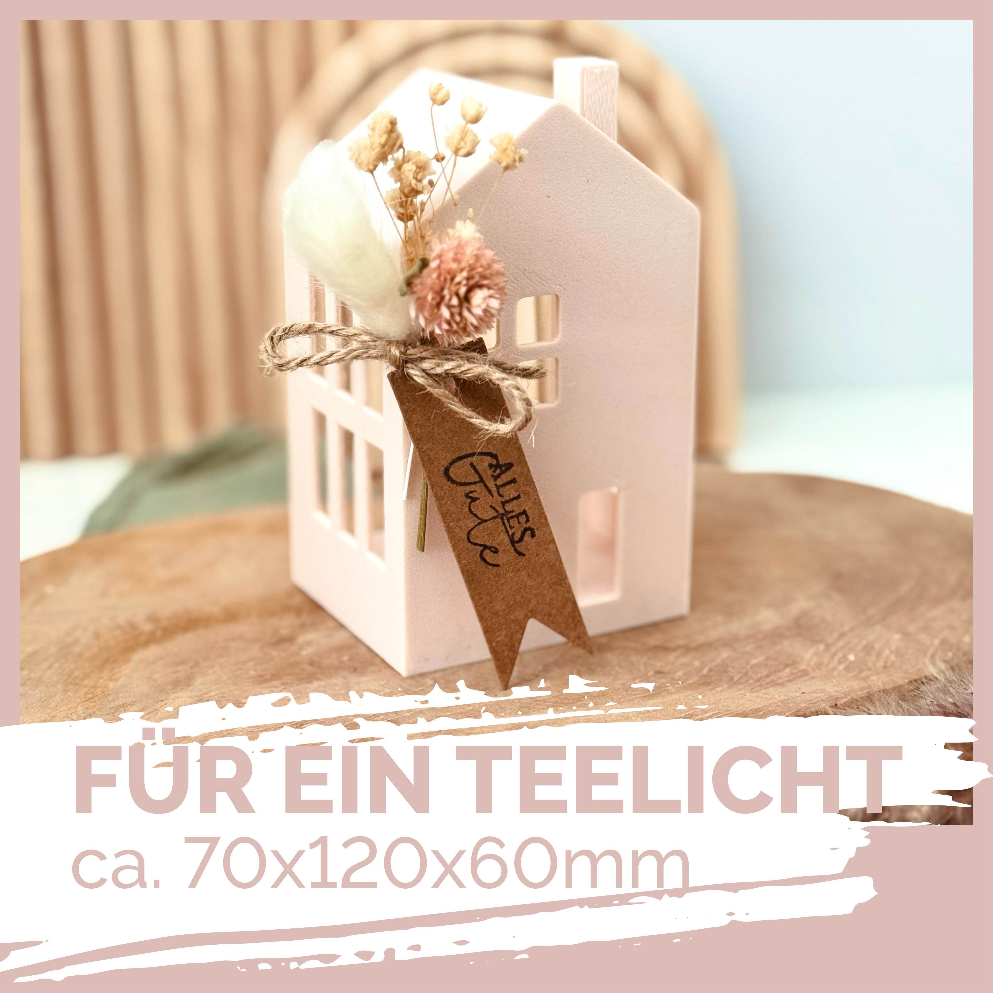 3D-Druck-Datei Lichthaus | für LED-Beleuchtung, LED-Teelichte | Größe variabel | zum Hinstellen - STL & 3MF - Sewando