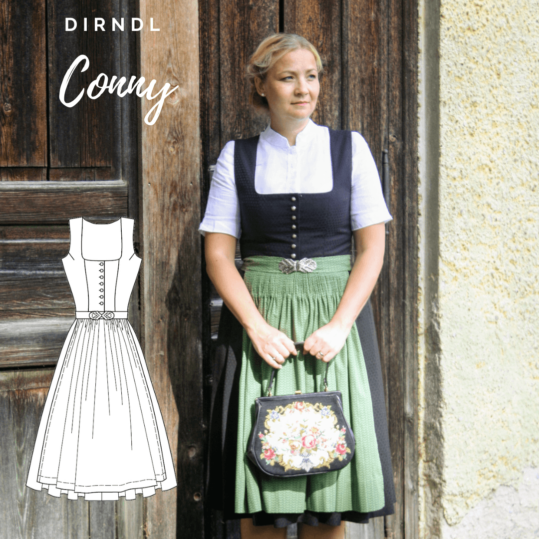 Schnittmuster Dirndl Conny Gr. 34-52 - Sewando