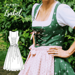 Schnittmuster Dirndl Isabel Gr. 34-52 : - Sewando