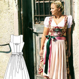 Schnittmuster Dirndl Tina Gr. 34-52 : - Sewando