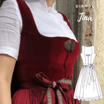Schnittmuster Dirndl Tina Gr. 34-52 : - Sewando