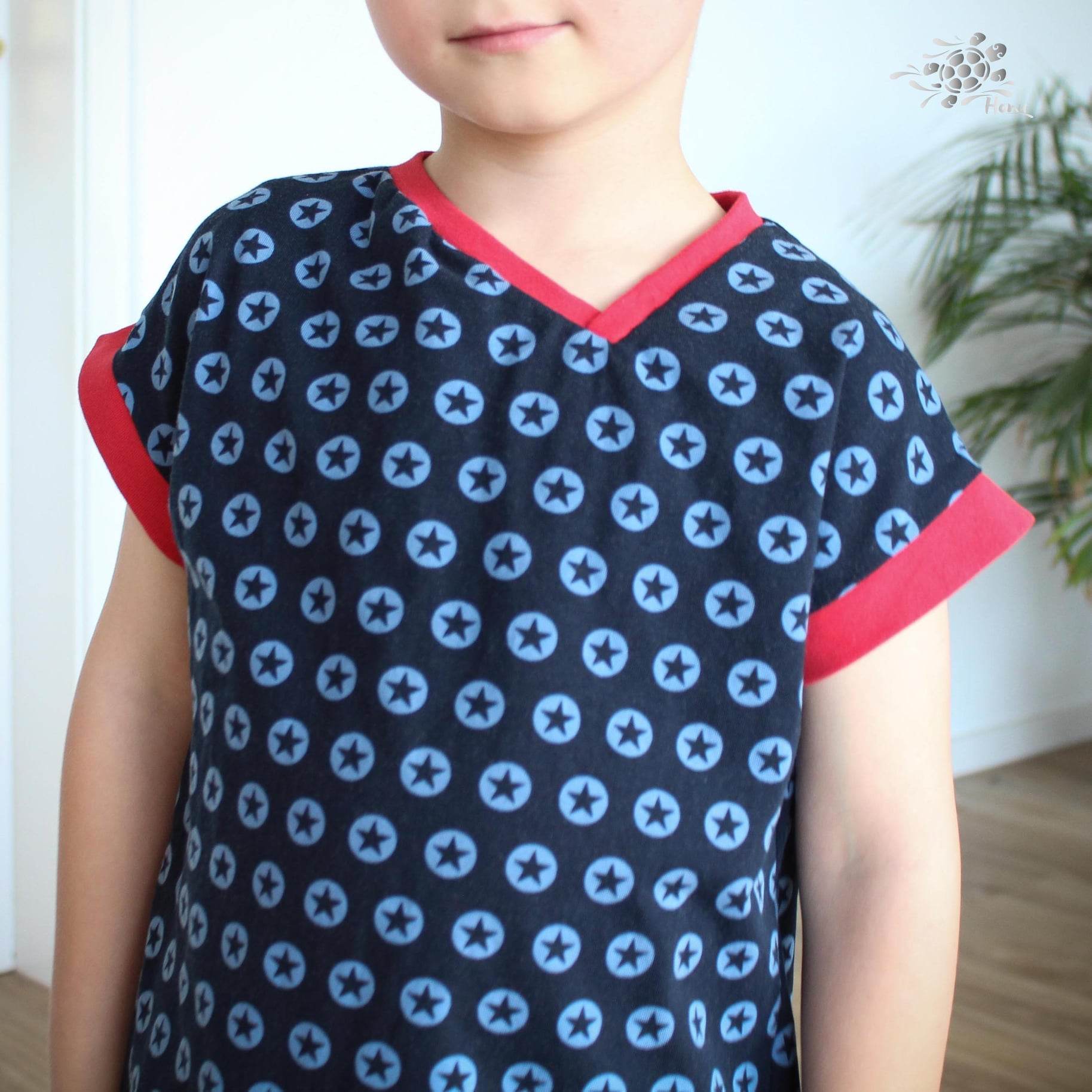 Schnittmuster Happy Anton - Gr 86-164 - Kurzarm, Langarmshirt - Sewando