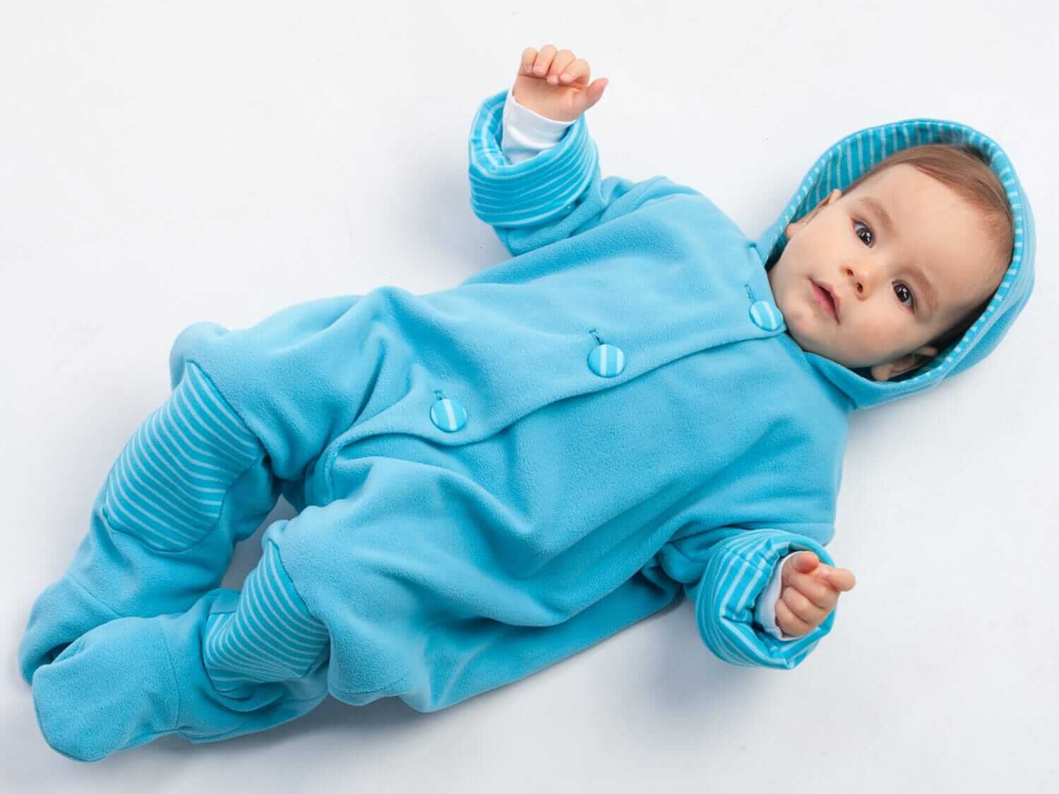 DORIAN Baby Overall gefüttert Schnittmuster Ebook pdf Schnittmuster PDF Ebook download Patternforkids 