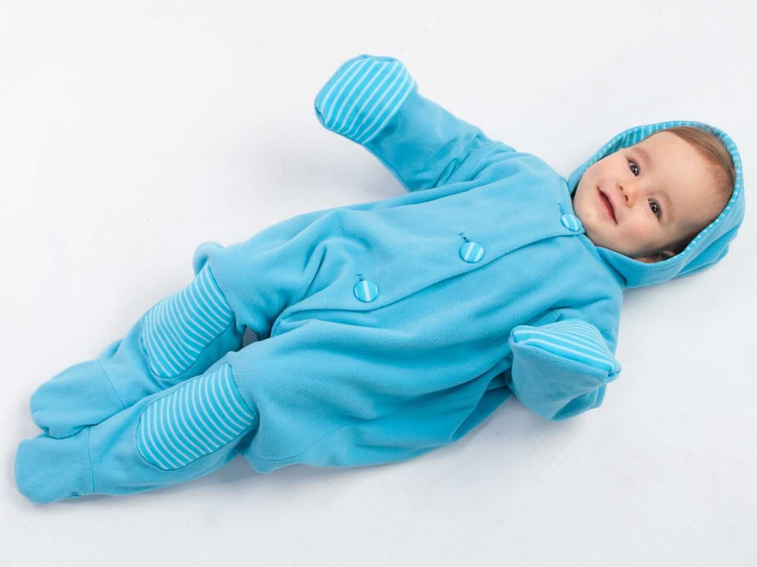 DORIAN Baby Overall gefüttert Schnittmuster Ebook pdf Schnittmuster PDF Ebook download Patternforkids 