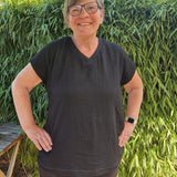 Blusenshirt "Cure" Schnittmuster+Nähanleitung Gr. 36-52 :