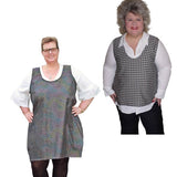 Top&Tunika TYNA Schnittmuster+Nähanleitung Gr. 40-52 für Webware : - Sewando