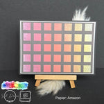 Digipapier-Set #001 (gelb, orange, rot) zum drucken, sublimieren und basteln - Sewando