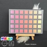 Digipapier-Set #001 (gelb, orange, rot) zum drucken, sublimieren und basteln - Sewando