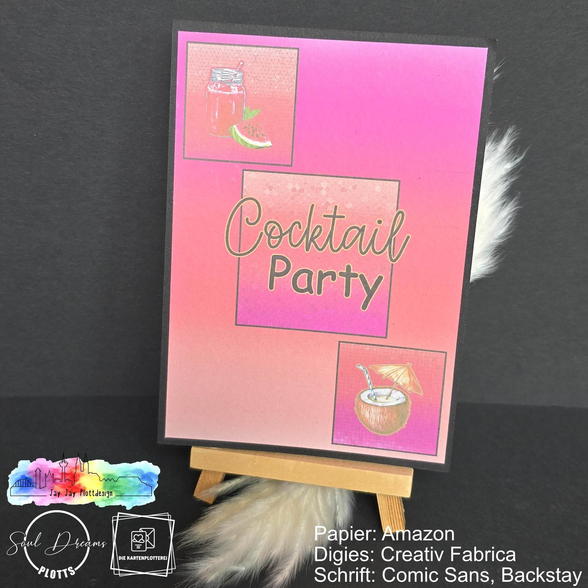 Digipapier-Set #004 (pink, orange) zum drucken, sublimieren und basteln - Sewando