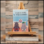 Digipapier-Set #006 (blau, beige) zum drucken, sublimieren und basteln - Sewando