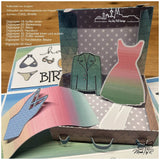 Digipapier-Set #012 (grün) zum drucken, sublimieren und basteln - Sewando