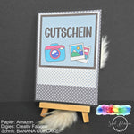 Digipapier-Set #014 (Polkadots grau, beige, blau, grün) drucken, sublimieren, basteln - Sewando