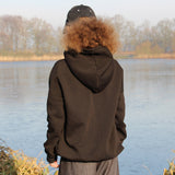 Schnittmuster Oversized Hoodie Weites Winter Meer