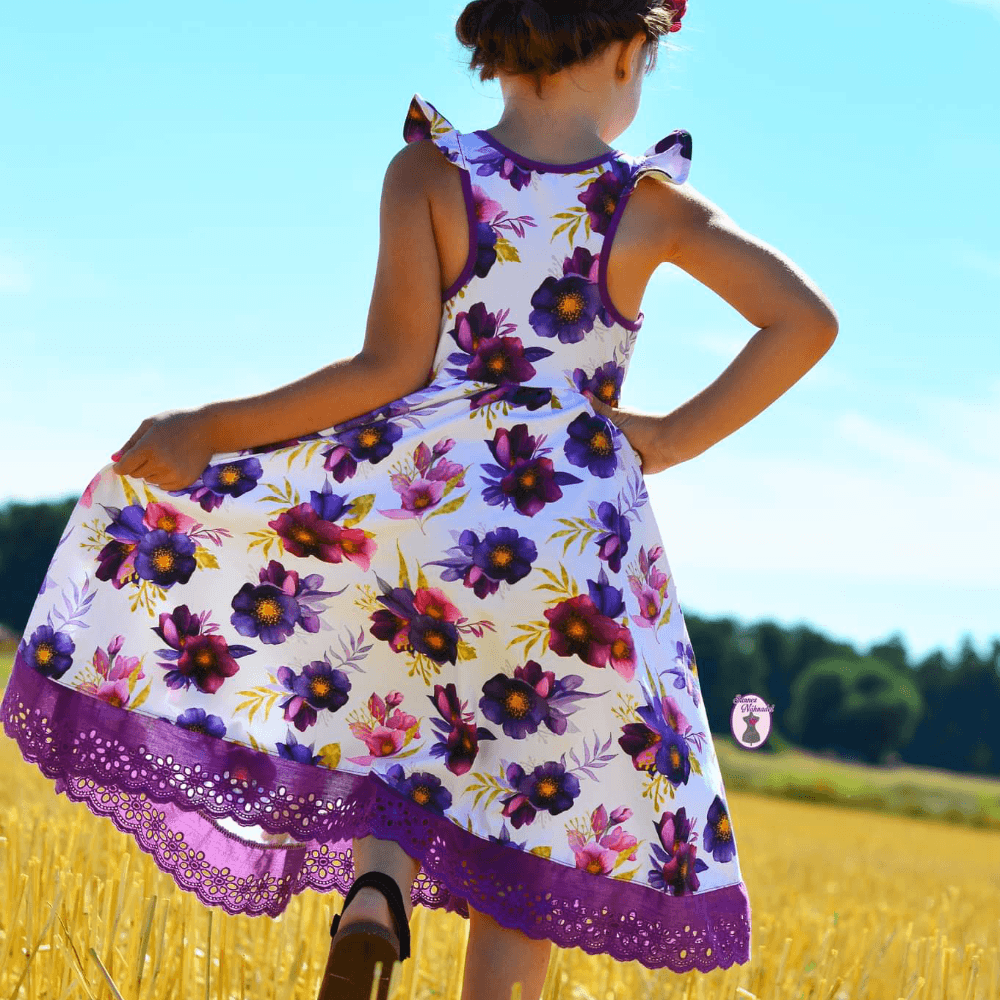 Ebook Kleid DrehFein 80-140 Schnittmuster - Sewando